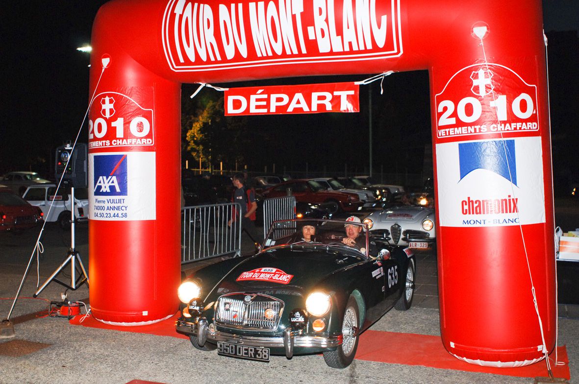 tour du mont blanc départ rallye